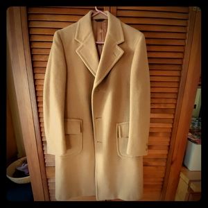 Malcolm Kenneth camel hair coat